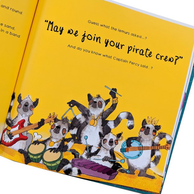 Tricky Treasure | Pirate Children's Book | Lemurs in a Band